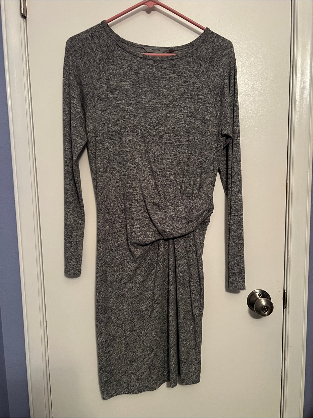 Athleta Heather Gray Long sleeve Dress